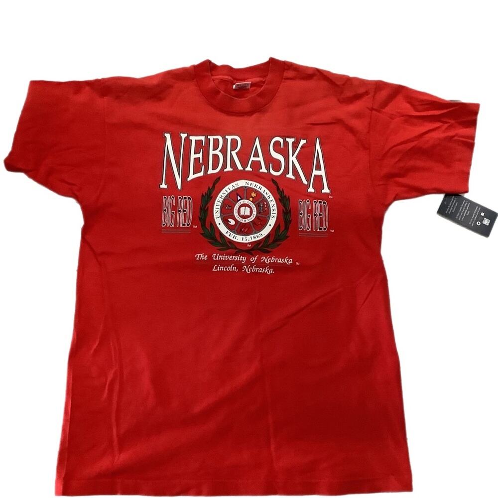 Vtg 90s Nebraska University t-shirt